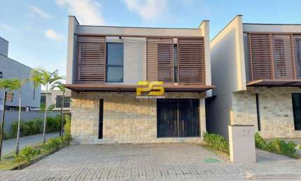CASA ALTO PADRÃO PARA LOCAÇÃO EM CONDOMÍNIO NO BAIRRO INTERMARES EM CABEDELO - PB.