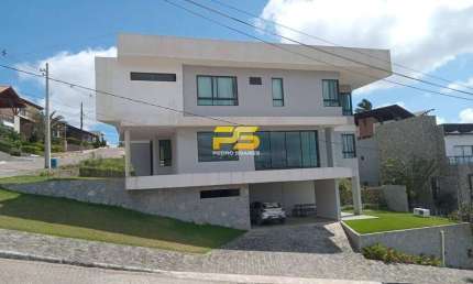 CASA A VENDA COM 4 SUÍTES CONDOMINIO CAMINHOS DA SERRA BANANEIRAS-PB