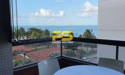 Apartamento Mobiliado à Beira-Mar de Areia Dourada com 3 Quartos
