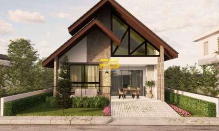 Casa em Condomínio 150m2 com 03 Quartos em Bananeiras á venda por 680.000,00