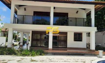 Casa em Condomínio Fechado 400m2 com 04 Quartos no Altiplano para locação por 12.000,00