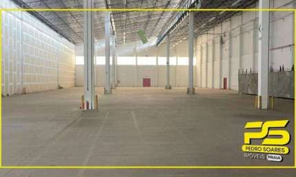Galpão Para Alugar, 2400 M² Por R$ 36.000/mês - Distrito Industrial - João Pessoa/pb