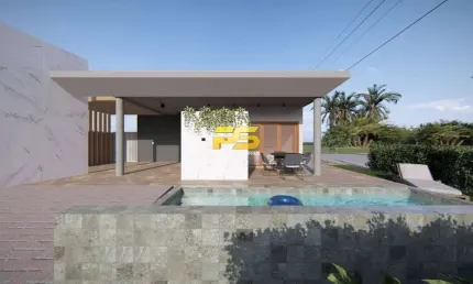 Casa em condomínio fechado com 3 quartos à venda na Rodovia BR-230, s/n, Brisamar, João Pessoa