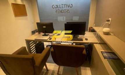 Sala Comercial  Mobiliada para Locação  no Brisamar por 1.700,00 / mês
