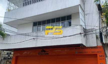 Sala comercial 22m², para locação no centro por R$700,00.