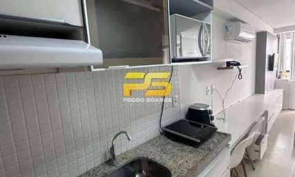Flat com 1 quarto à venda na Rua Juvenal Mário da Silva, 1108, Manaíra, João Pessoa