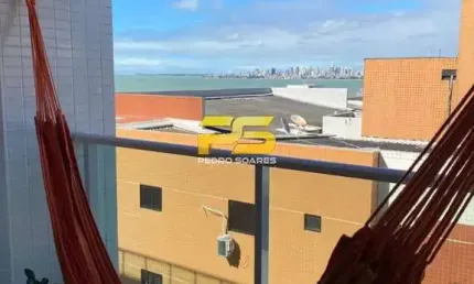 Apartamento com 2 quartos para alugar na Avenida Oceano Atlântico, S/n, Ponta de Campina, Cabedelo