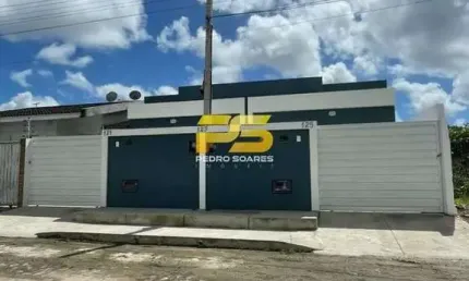 Casa geminada com 2 quartos à venda, gramame - joão pessoa