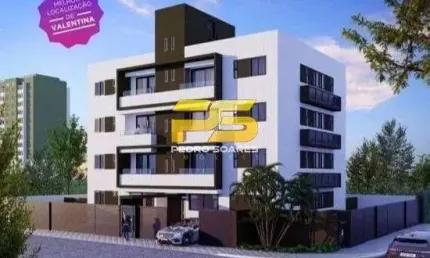 Apartamento com 2 quartos à venda, valentina de figueiredo - joão pessoa