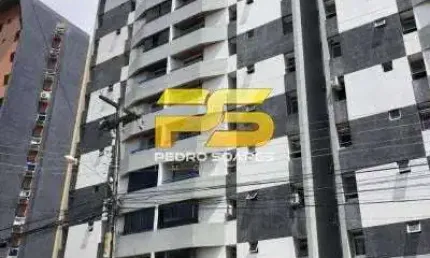 Apartamento com 3 dormitórios sociais – 82,44 m2 - venda por r$ 340.000,00 –torre– joão pessoa/pb