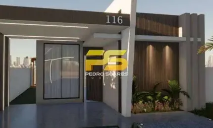 Casa geminada com 3 quartos à venda, muçumagro - joão pessoa