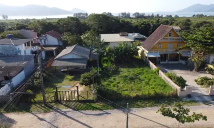 Terreno a venda na praia com 360m² em palhoça na passagem do maciambú