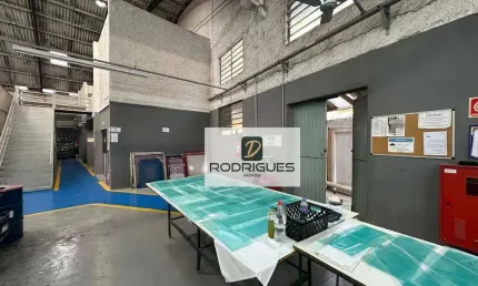 Galpão, 2097 m² - venda por r$ 6.200.000,00 ou aluguel por r$ 59.540,00/mês - vila conceição - diadema/sp