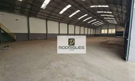 Galpão para alugar, 1812 m² por r$ 42.000,00/mês - casa grande - diadema/sp