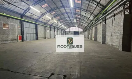 Galpão para alugar, 2740 m² por r$ 45.000/mês - casa grande - diadema/sp