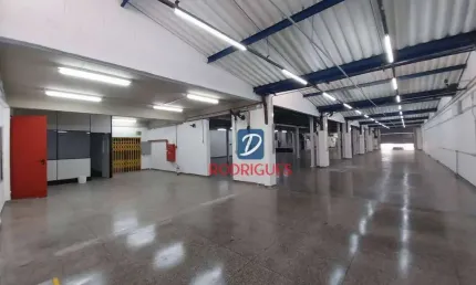 Galpão, 3670 m² - venda por r$ 8.000.000 ou alugar por r$ 45.000/mês - jardim maria helena(serraria) - diadema/sp