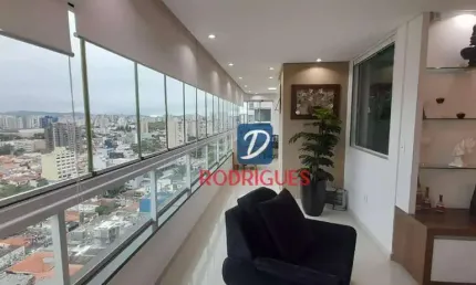 Apartamento com 3 dormitórios para alugar, 190 m² por R$ 9.500/mês - Jardim do Mar - São Bernardo do Campo/SP