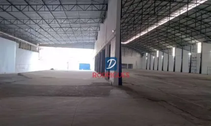 Galpão para alugar, 5445 m² por r$ 85.445,00/mês - jardim - santo andré/sp