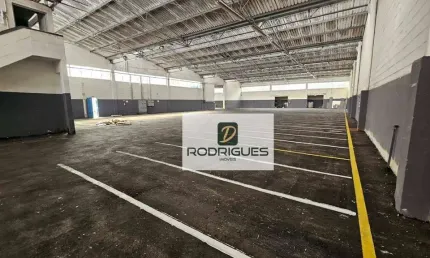 Galpão para alugar, 3800 m² por r$ 65.573,01/mês - jardim ocara - santo andré/sp