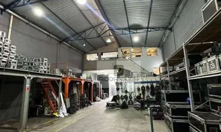 Galpão, 500 m² - venda por r$ 3.000.000,00 ou aluguel por r$ 15.000,00/mês - vila príncipe de gales - santo andré/sp