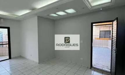 Cobertura com 2 dormitórios à venda, 121 m² por R$ 550.000,00 - Vila Assunção - Praia Grande/SP