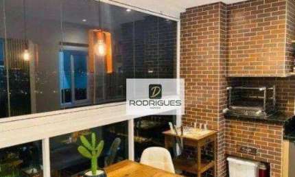 Apartamento com 1 dormitório à venda, 52 m² por R$ 760.000,00 - Jardim Hollywood - São Bernardo do Campo/SP