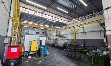Galpão para alugar, 690 m² por r$ 13.300/mês - conceição - diadema/sp