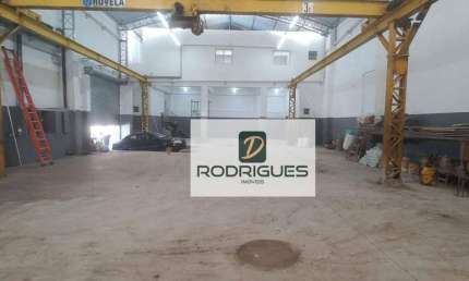 Galpão para alugar, 470 m² por R$ 12.500,00/mês - Serraria - Diadema/SP