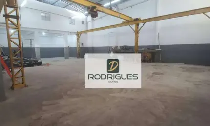 Galpão para alugar, 470 m² por r$ 12.500,00/mês - serraria - diadema/sp