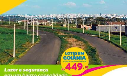 Terreno à venda na Avenida Rainha-dos-Lagos, Residencial Jardins do Cerrado 10, Goiânia
