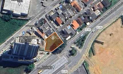 Terreno comercial à venda na Avenida Vereador Abrahão João Francisco, 00, Ressacada, Itajaí, 856 m2 por R$ 4.400.000