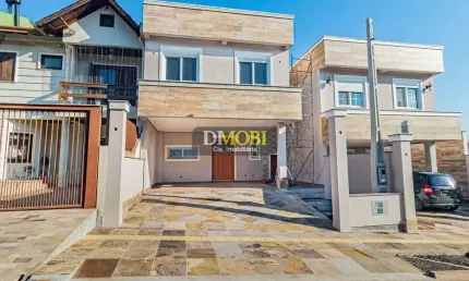 Sobrado com 3 dormitórios à venda, 130 m² por r$ 790.000,00 - bela vista - gravataí/rs