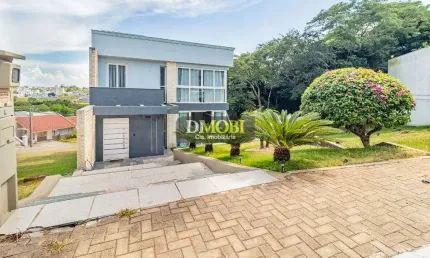 Sobrado com 4 dormitórios para alugar, 380 m² por R$ 8.610,00/mês - Loteamento Jardim Timbaúva - Gr