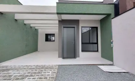 Casa excelente a venda no bairro cruzeiro, em sao jose dos pinhais. possui 3 quartos, sendo uma suite e area coberta com churrasqueira