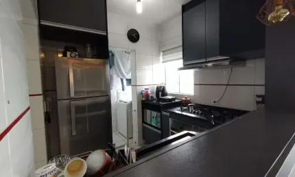 Excelente apartamento a venda, com 3 quartos, moveis planejados e sacada com churrasqueira, em sao jose dos pinhais - pr