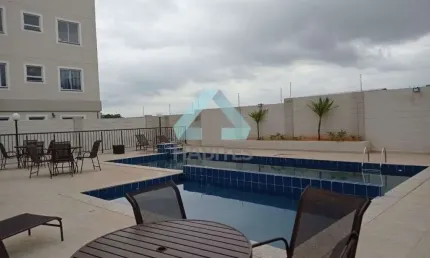 APARTAMENTO COM 2 DORMITORIOS, CONDOMINIO COM LAZER COMPLETO E PISCINA (PROXIMO AO SHOPPING)
