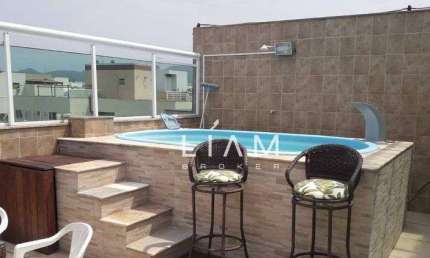 Cobertura Duplex - 214 m² - 3 quartos - Recreio dos Bandeirantes