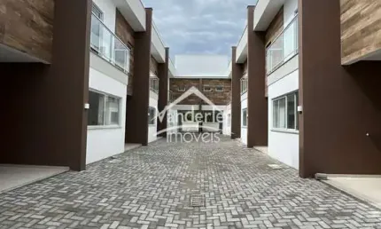 Sobrado villa toscana residence com 02 quartos sendo 02 suítes no loteamento nova palhoça em palhoça - sc