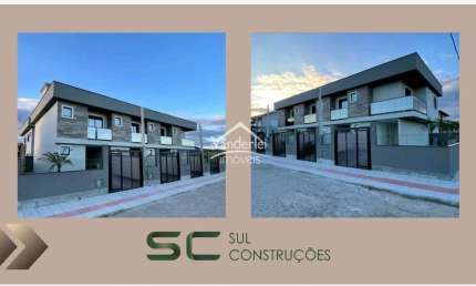 Sobrado com 02 quartos, sendo 02 suíte na Praia do sonho  em Palhoça - SC