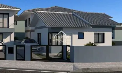 Casa Lot Guarda do Cubatão de esquina no bairro Guarda do Cubatão em Palhoça - SC