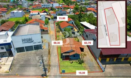 Terreno à venda no Rau, Jaraguá do Sul 