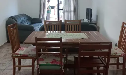 Apto em Solemar 1 dormitorio com sacada - Praia Grande