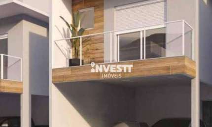 Sobrado de 191 m² com 4 suítes plenas à venda no Jardim Atlântico - Goiânia