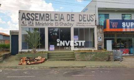 Salão comercial com residência,   à venda, são 350 m²  de área contruída, à venda por R$ 590.000 - Residencial Santa Fé I - Goiânia/GO