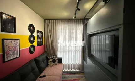 Flat com 1 quarto à venda na Avenida Deputado Jamel Cecílio, Jardim Goiás, Goiânia