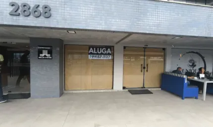 Alugo sala comercial 40 m² , bairro centro - blumenau