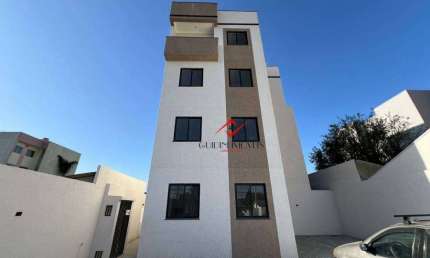 Apartamento com 3 quartos à venda na Rua Nilto Jacob, Parque da Fonte, São José dos Pinhais, 54 m2 por R$ 306.914