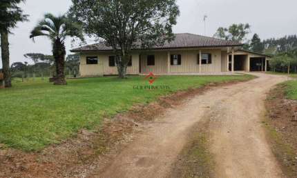 Chácara / sítio com 5 quartos à venda na Rua Campestre, 2738, Zona Rural, São José dos Pinhais, 250 m2 por R$ 1.600.000
