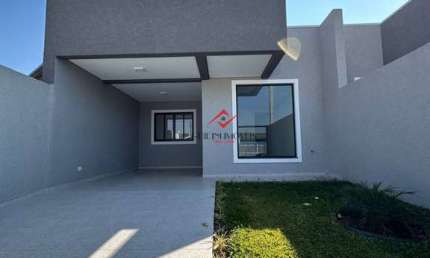 Casa com 3 quartos à venda na Rua Ernesto José de Paula, São Marcos, São José dos Pinhais, 89 m2 por R$ 420.000