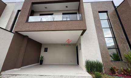 Casa com 3 quartos à venda na Rua José Maurílio da Cruz, Boneca do Iguaçu, São José dos Pinhais, 143 m2 por R$ 1.049.000